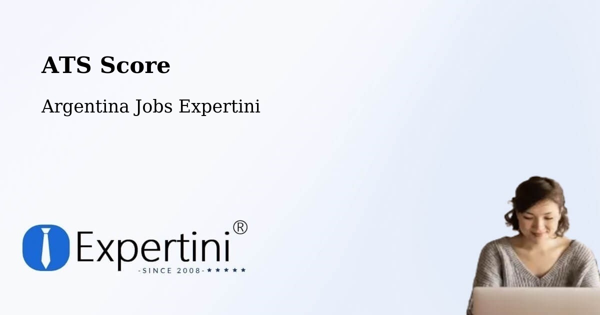 Resume ATS Score & Job Description Match Tool – Departamento De Río Seco - Argentina Jobs Expertini