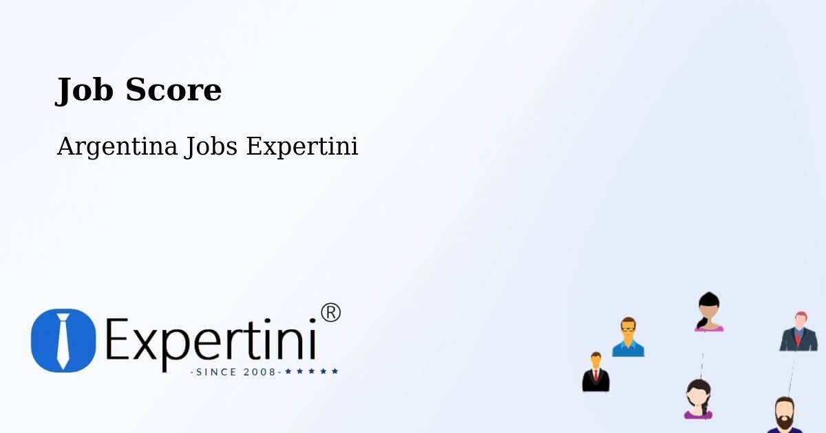 Job Score & Job Description Score Tool – Departamento De Río Seco - Argentina Jobs Expertini